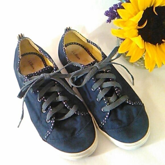 L.L. Bean Canvas Sneakers - Picture 1 of 9